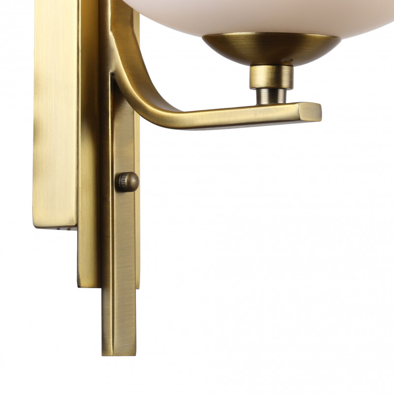 Бра Favourite Pernetti 2513-1W, D195*W150*H300, античная латунь