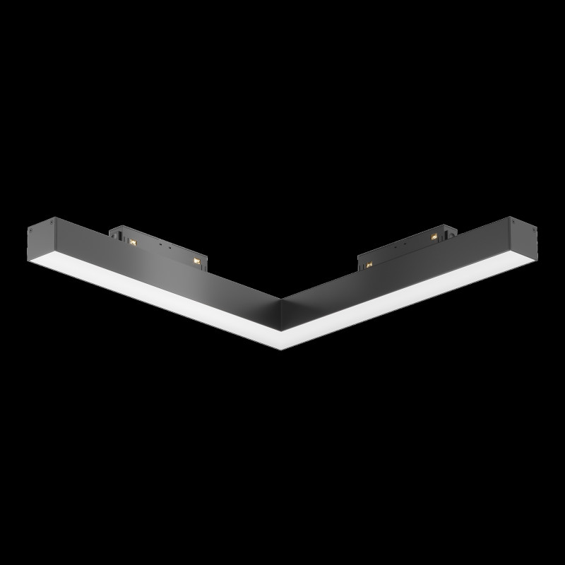 Трековый светильник 3,35*30*5 см, LED 24W, 4000К, Черный Maytoni Basis TR078-2-24W4K-B