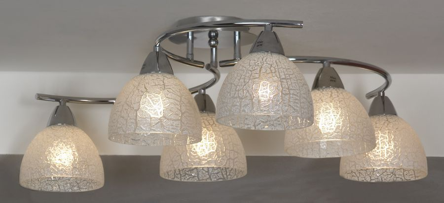 Люстра 94 см Lussole ZUNGOLI LSF-1603-06 Хром