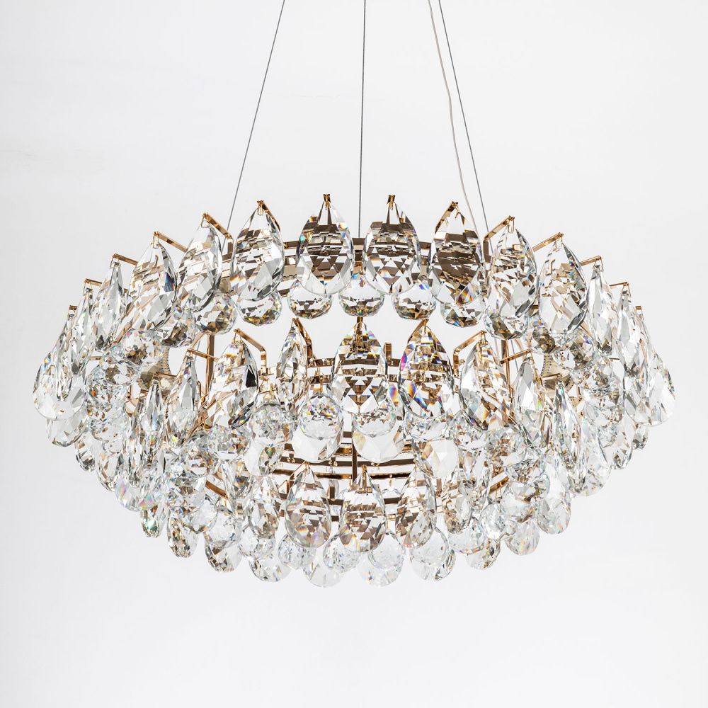 Подвесная люстра **100 см, LED 48W, 3000 / 6000K, Золото MODELUX ML.351.600 GD