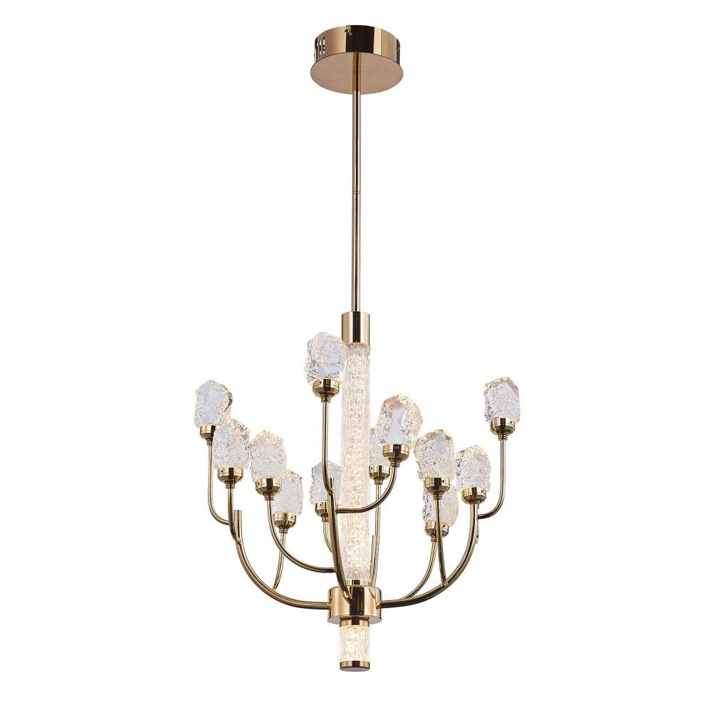 Люстра *50*110 см, LED*72W, 3000КK, Modestyle  MS.2220.12, Шампань