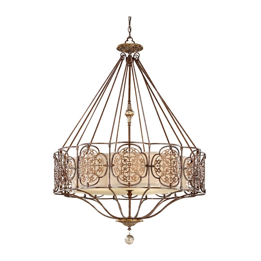 Люстра *82*124-276 см, E27*100W, Natural Concepts Feiss Marcella QZ-MARINE-P, бронза