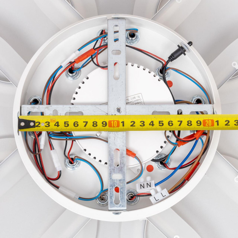 Светильник 53 см, 105W, 3000K-5500K Citilux Ромби CL236180R белый