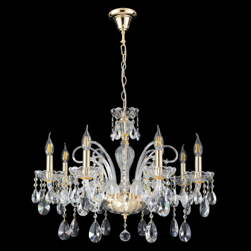 Светильник 72 см, Crystal Lux MONICA SP8 GOLD, золото