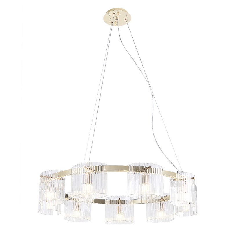Светильник 80 см, Crystal Lux ENCANTO SP9, золото
