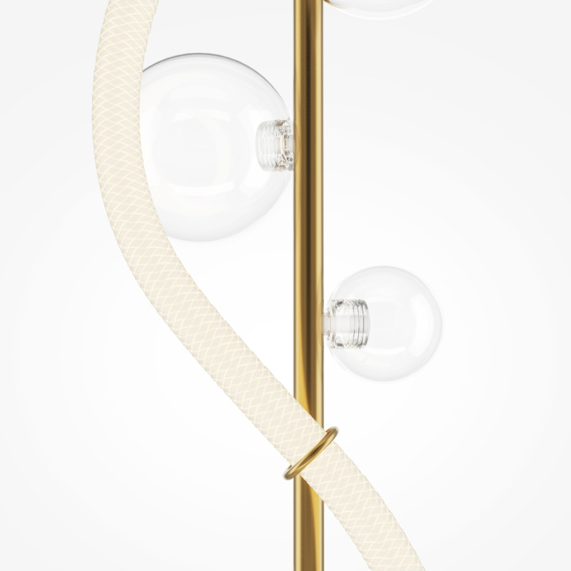 Бра 18*16*80 см, LED, 3000К, Maytoni Oasis MOD289WL-L18BS3K латунный