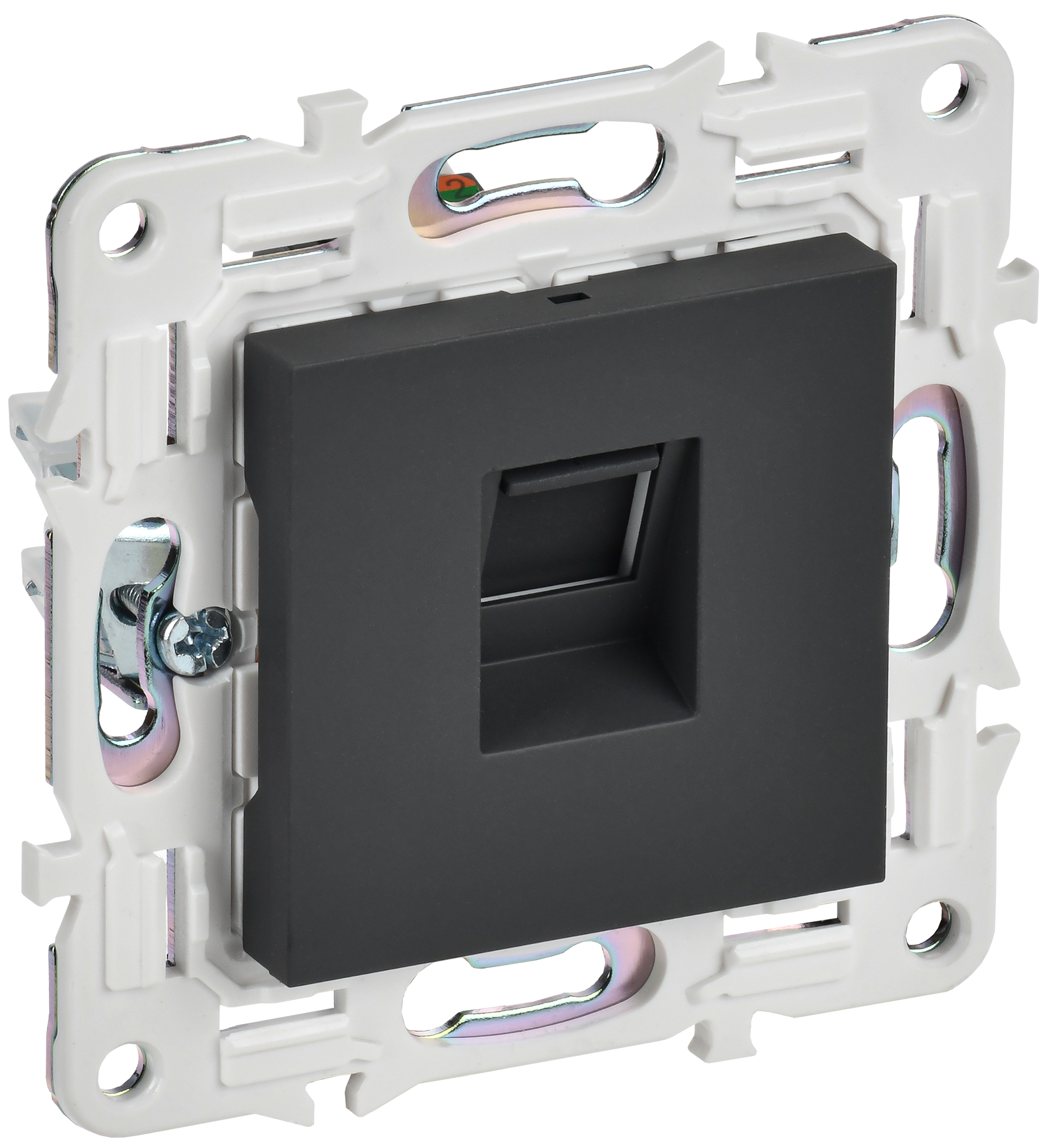 SKANDY Розетка комп. RJ45 кат.5E SK-K01G граф. IEK, SK-K10-1-K53