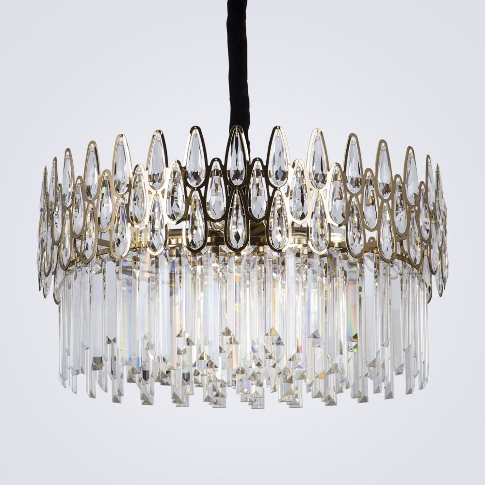 Подвесная люстра 60*60*100 см, Е14 12x40W, Бронза MODELUX ML.380.12