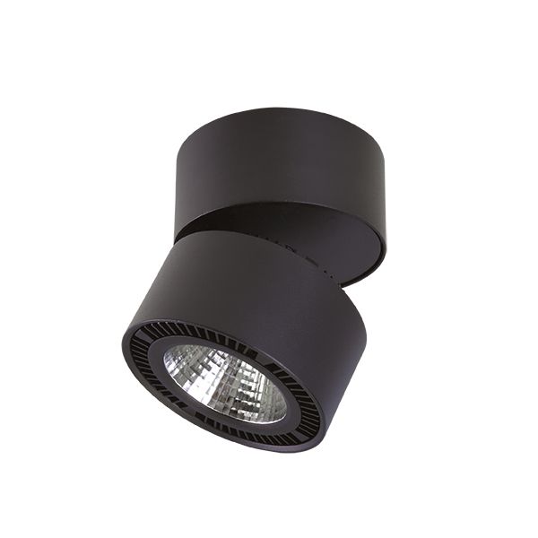 Светильник 8 см, LED 15W, 1400LM, 3000K,  Lightstar Forte Muro 213817, черный