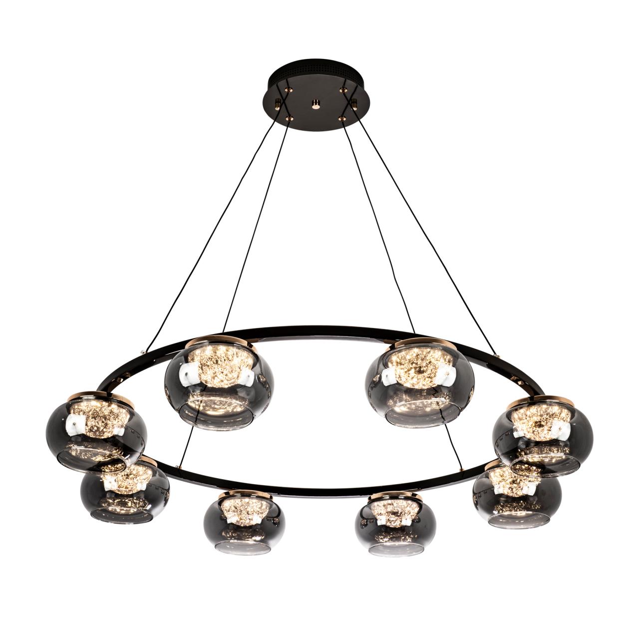 Подвесной светильник 86*86*155 см, LED 45W, 3000 / 6000K, Черный MODESTYLE MS.2316.850