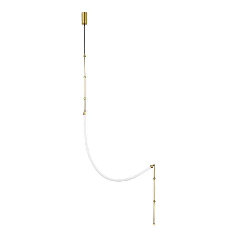 Бра 6*350 см, 1*LED*20W 3000K ST LUCE Strap SL6132.301.20 латунь