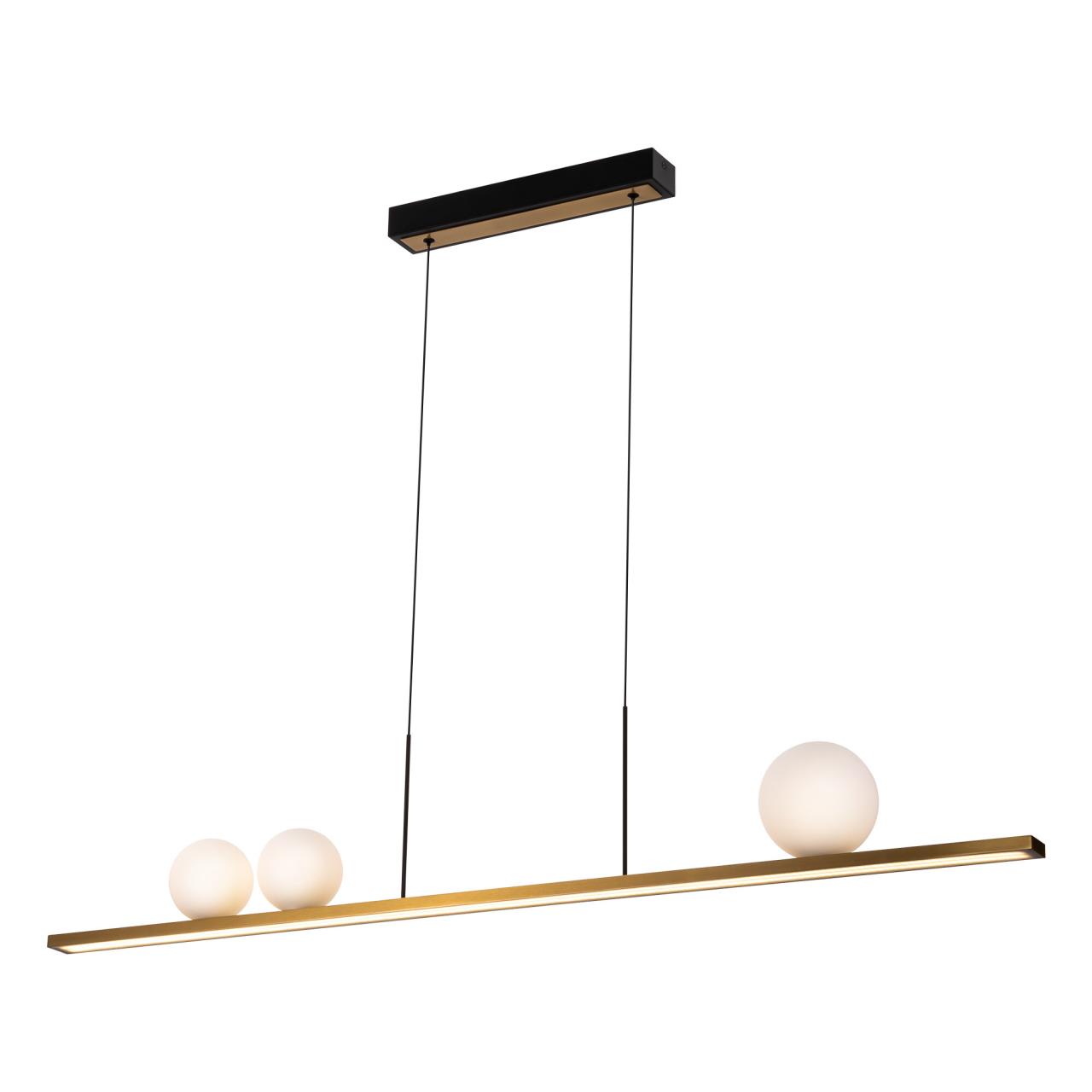 Светильник 124 см, G9+LED, 4000K, Citilux GLOB CL209133 LED, черный-бронза