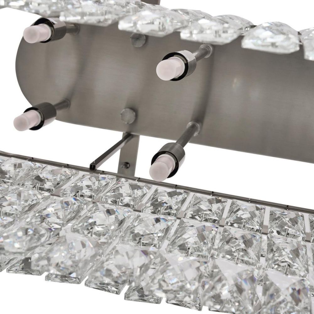 Подвесная люстра 100 см, Favourite Magnitudo 4715-12U, никель