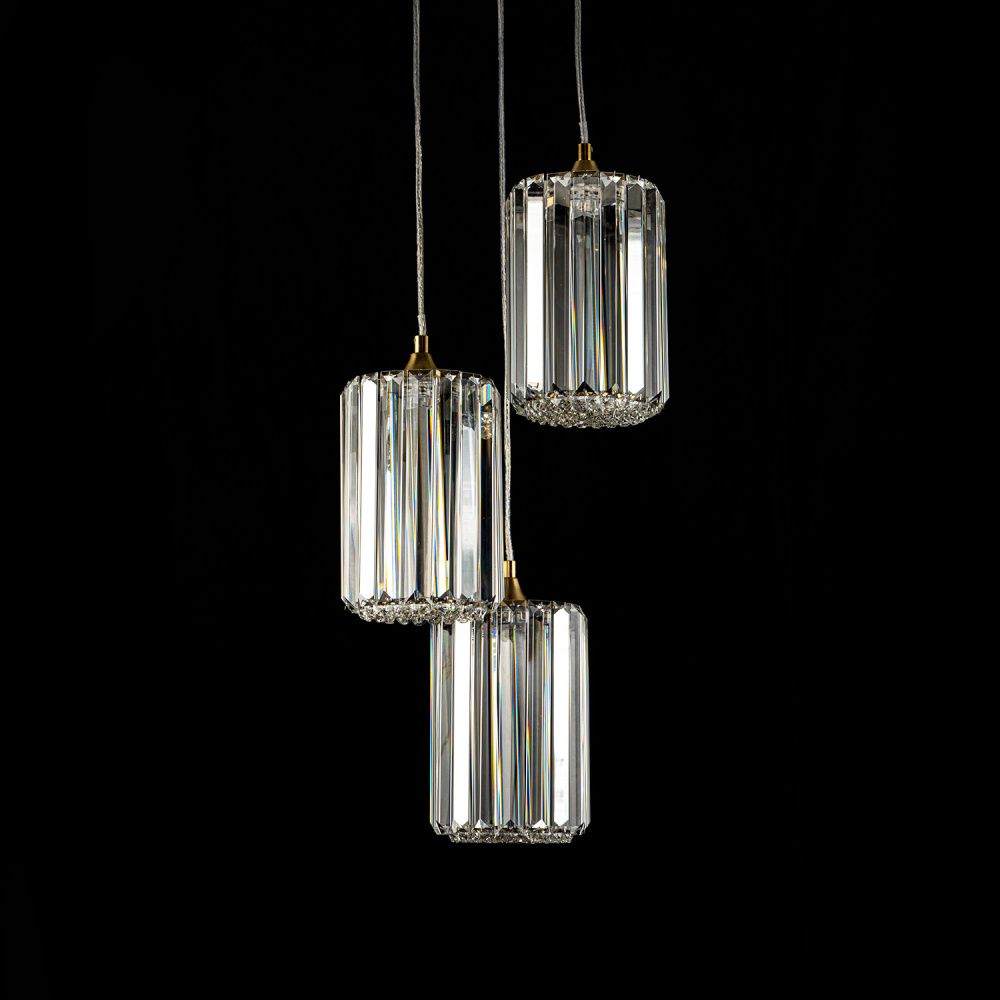 Светильник *22*20 см, LED*29W, 4000K, Modelux  ML.1397.3, Латунь