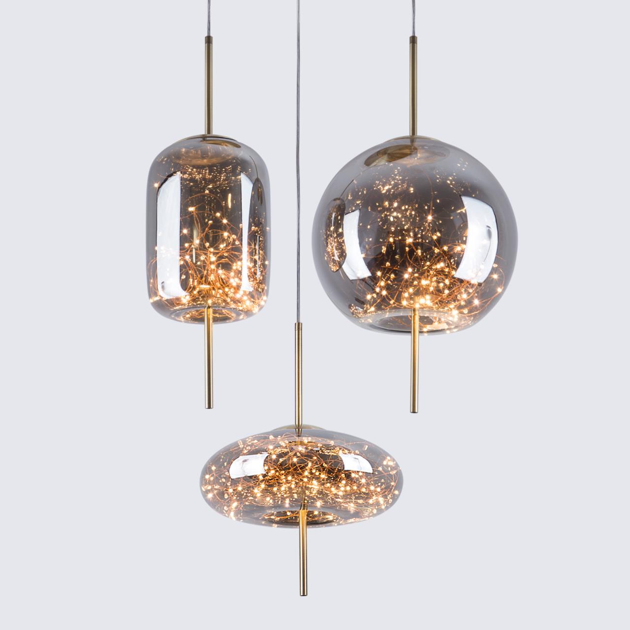 Подвесной светильник 63*63*180 см, LED 31W, 4000K, Бронза MODELUX ML.375.630