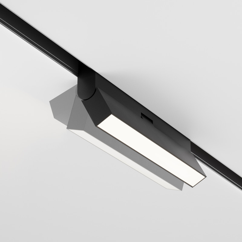 Трековый светильник 22 см, 12W, 3000K Maytoni Technical BASIS Exility LED TR036-2-12W3K-B черный