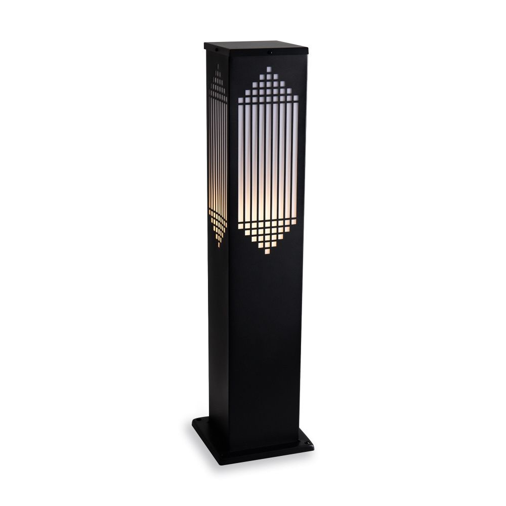 Ландшафтный светильник 15*15*-80 см, 1*E27*40W Voltega  VGL7223FL-01B, Черный
