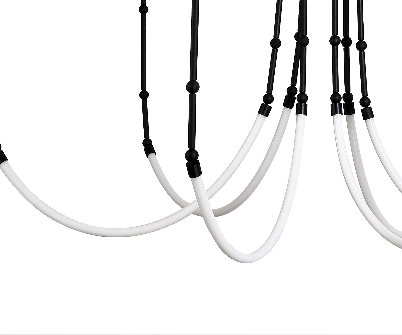 Люстра 150*160 см, Led 100W 4000K черный Kink Light Бофорт 08060-6A,19