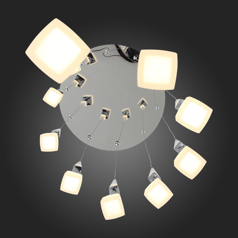 Светильник подвесной 45 см, 70W 3000K ST LUCE BOCHIE SL405.103.10 Хром
