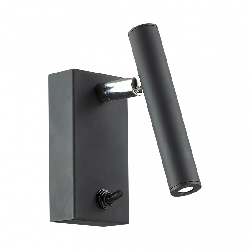 Бра Favourite Cornetta 2121-1W, D100*W50*H115, черный