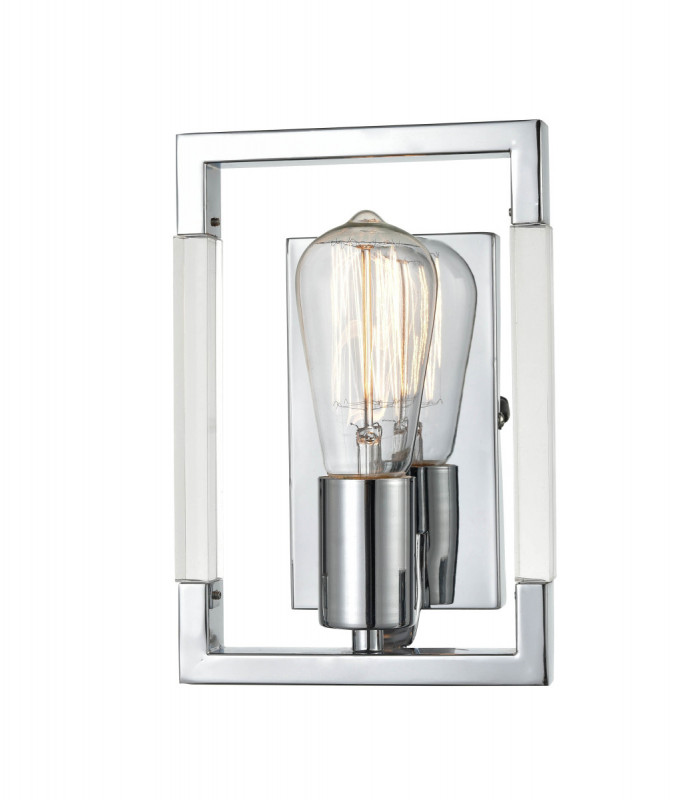Бра 9*15*26 см, 1*E27 хром Vele Luce Palermo VL5023W01