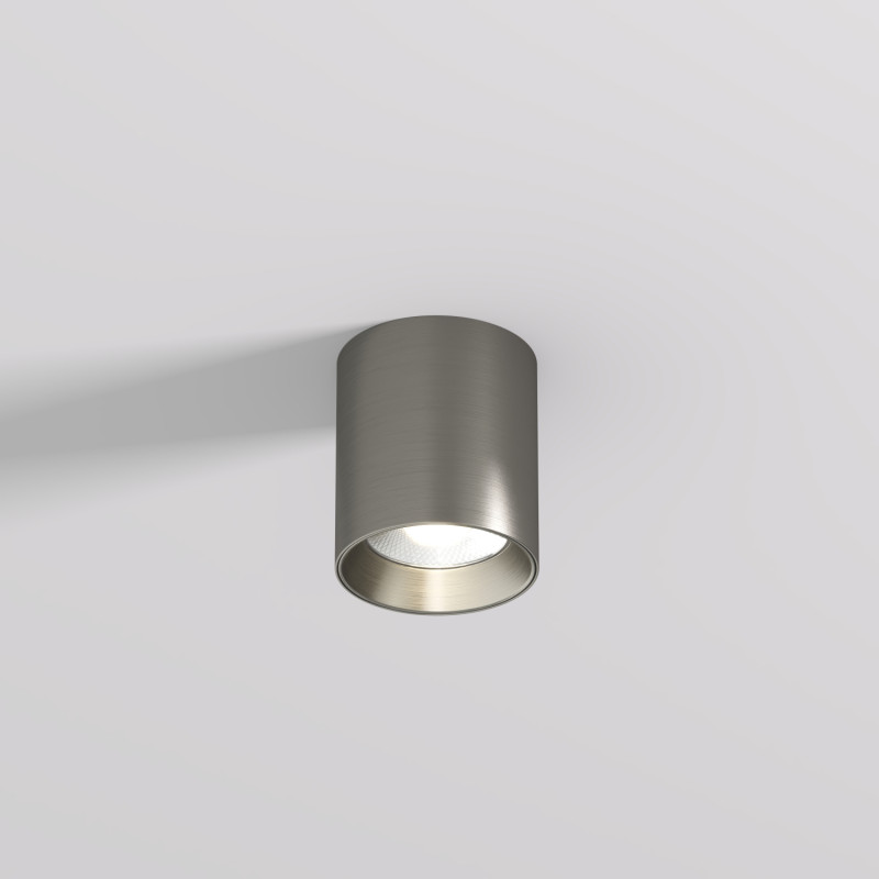 Накладной светильник 7*8 см, 10W, 3000К, Denkirs SHINE TUBE DK2610-DN никель