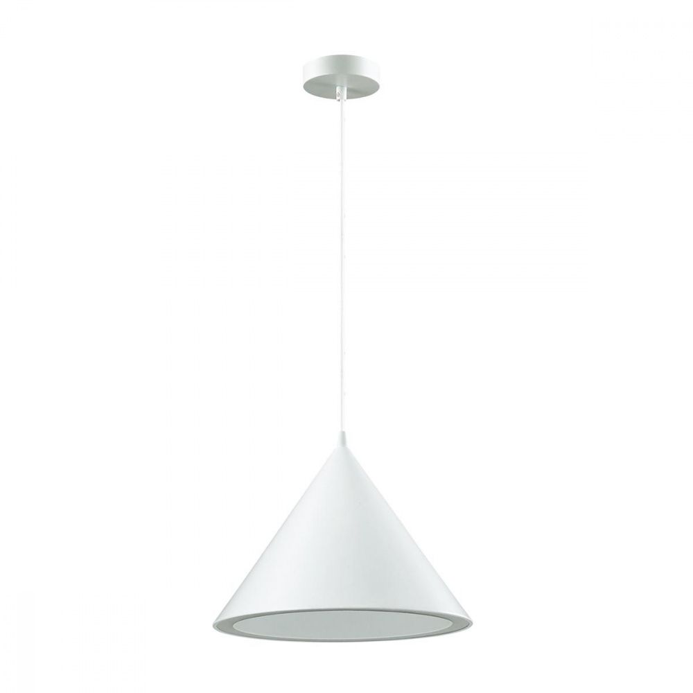 Подвесной светодиодный светильник Lumion Lenny 3723/24L Белый, диаметр 32 см