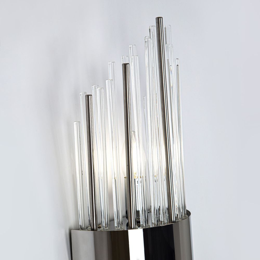 Бра 20*10*60 см, Е14 2x40W, Хром MODELUX ML.501.02 CR