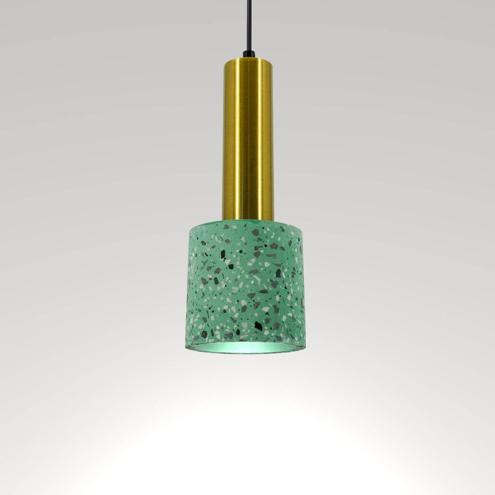 Светильник подвесной *40-160 см, 1*E27*40W, Lightera Basel LE149L-25GR, Черный