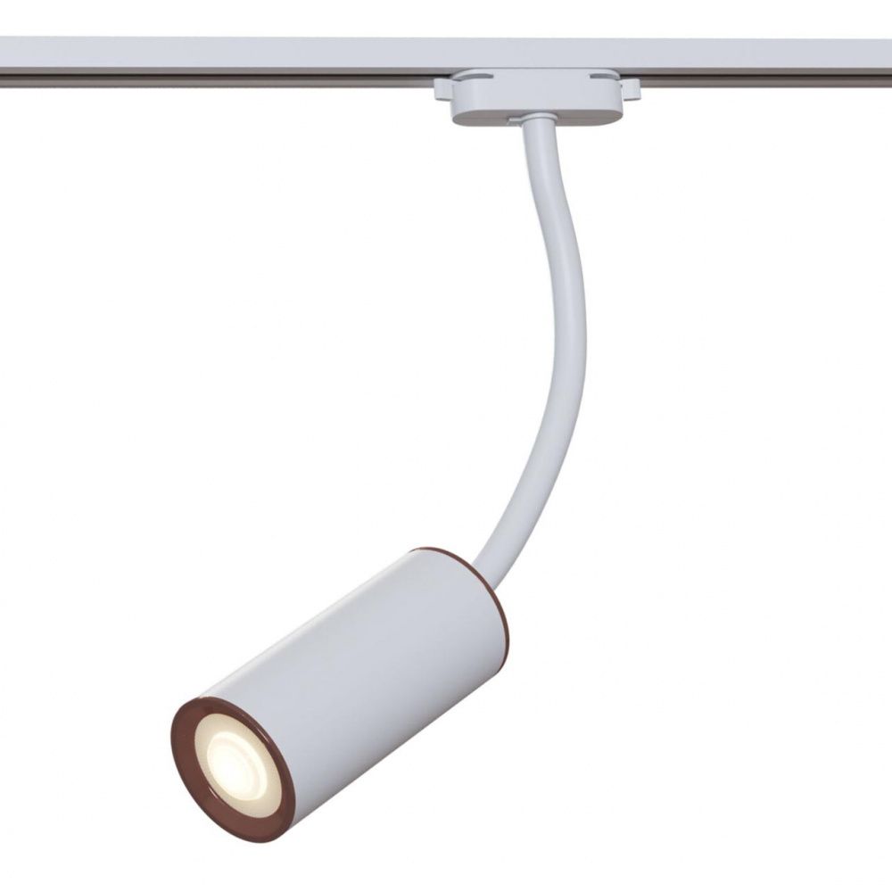 Трековый светильник Maytoni Track TR010-1-GU10-W, белый, GU10, 50W