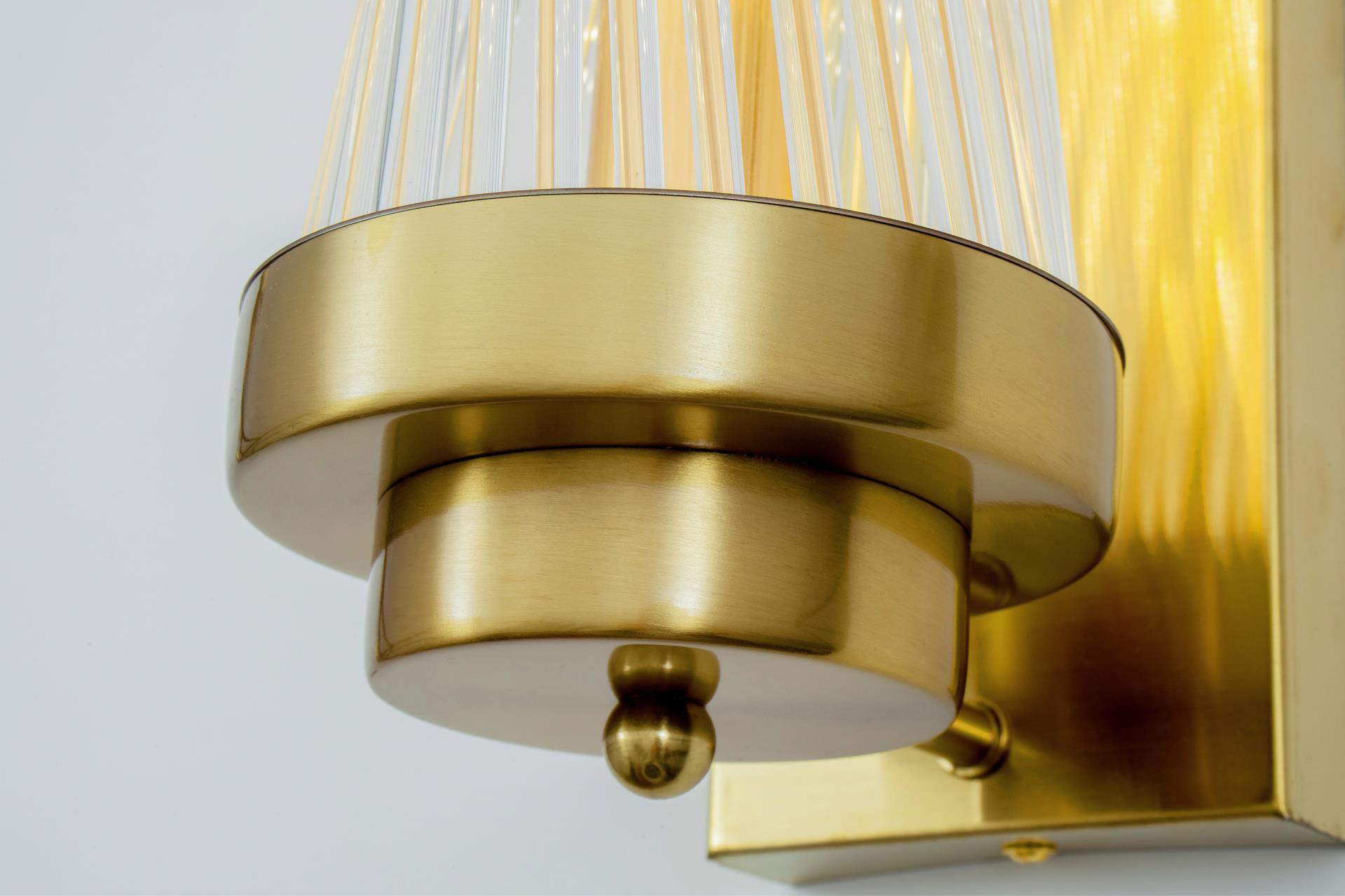 Бра 12*17*45 см, Е14 2x40W, Латунь MODELUX ML.507.450 BS