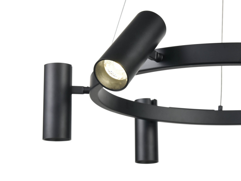 Подвесной светильник  63*120 см, 6*LED черный Vele Luce Neo VL10012P06