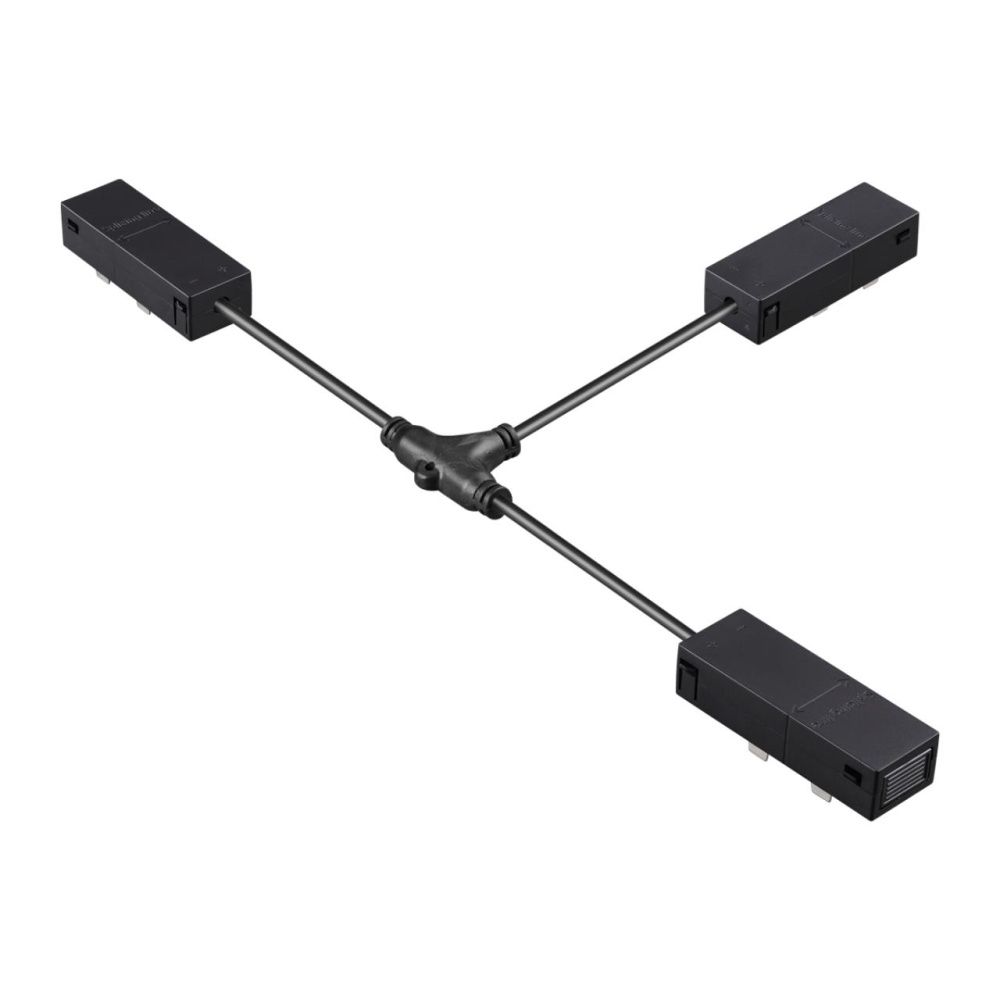 Гибкий токопроводящий соединитель Т-образный Novotech VECTOR PORT 135314, черный
