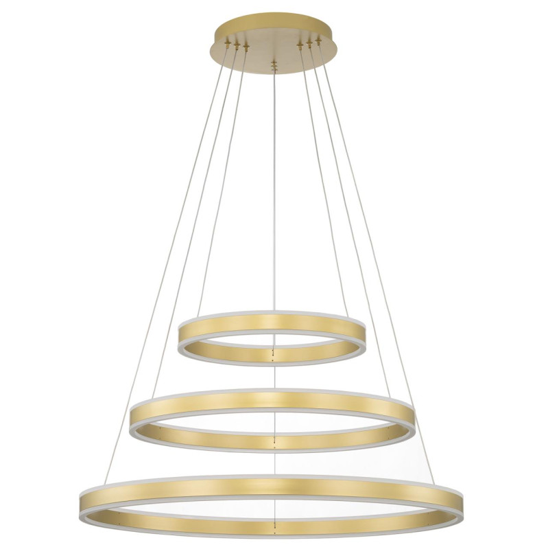 Светильник 80 см, 195W, 3000-5500K, Citilux Дуэт CL719682, золото
