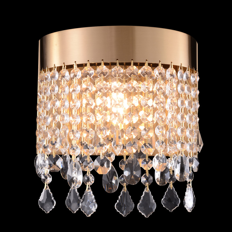 Бра 26 см, Crystal Lux AQUA AP1, латунь