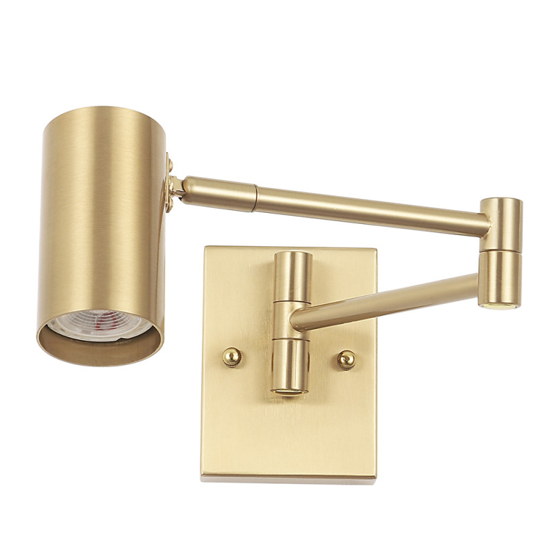 Бра 44 см, Crystal Lux FELIX AP1 BRASS, латунь
