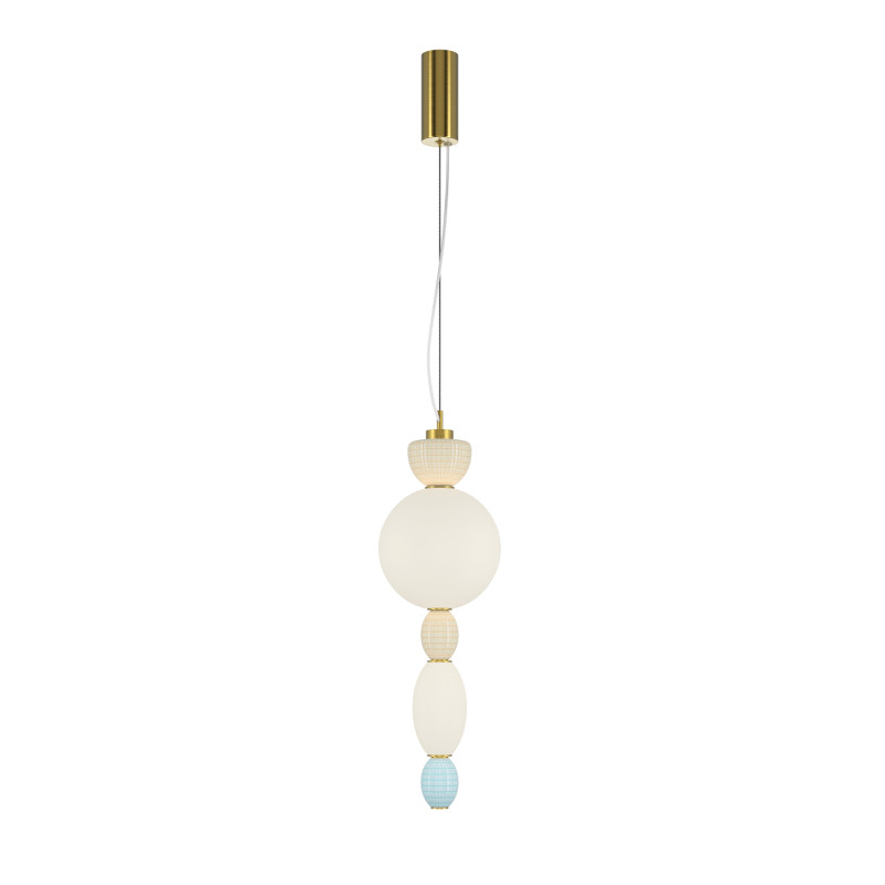 Подвесной светильник 20*380 см, LED 17W 3000K Maytoni Modern Adore MOD297PL-L17BS3K латунь