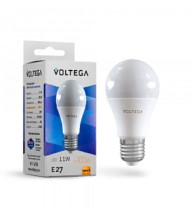 5737 Лампа светодиодная  Voltega Simple 11W 880Lm 2800K E27