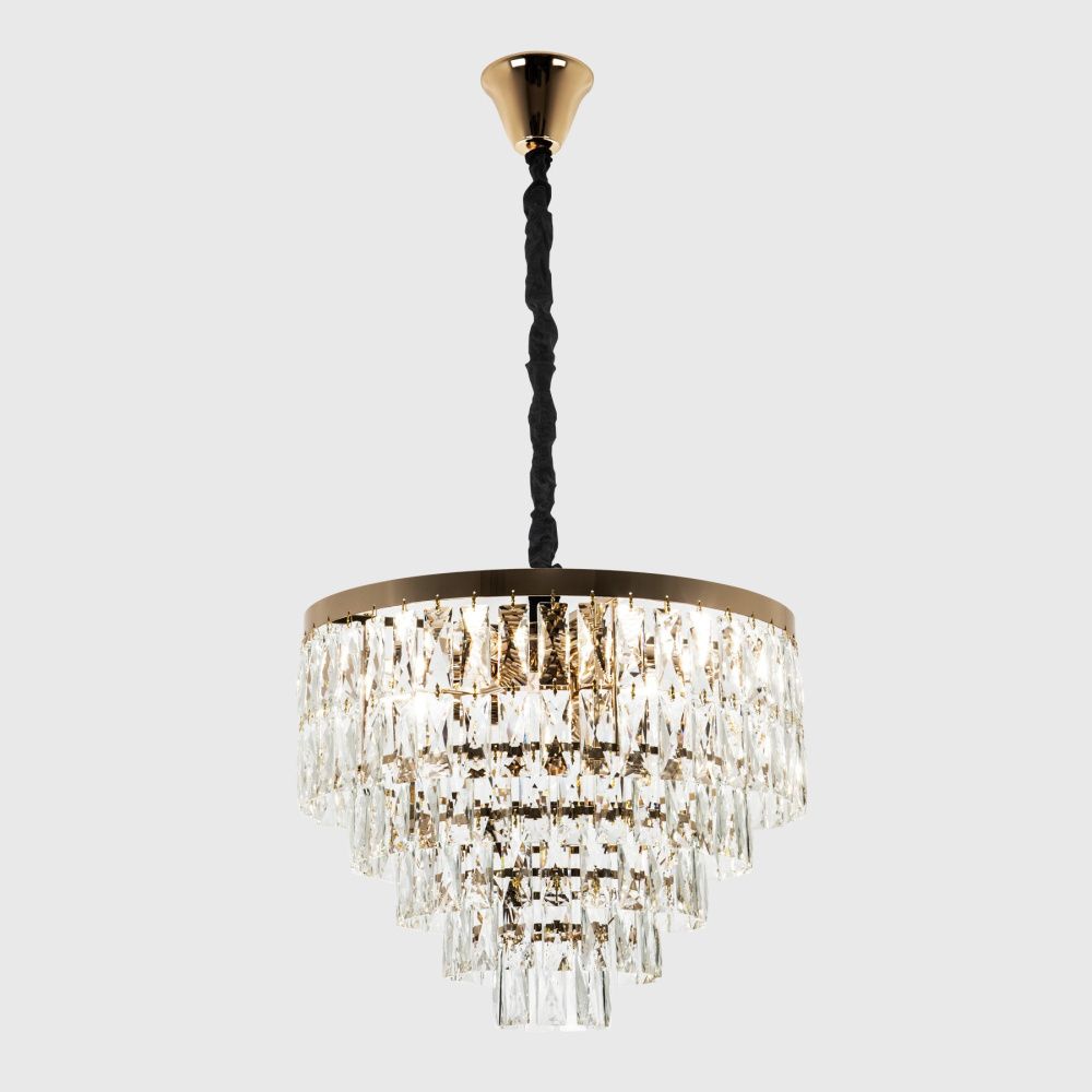 Подвесная люстра 48*48*110 см, Е14 9x40W, , Золото MODELUX ML.844.9 GD