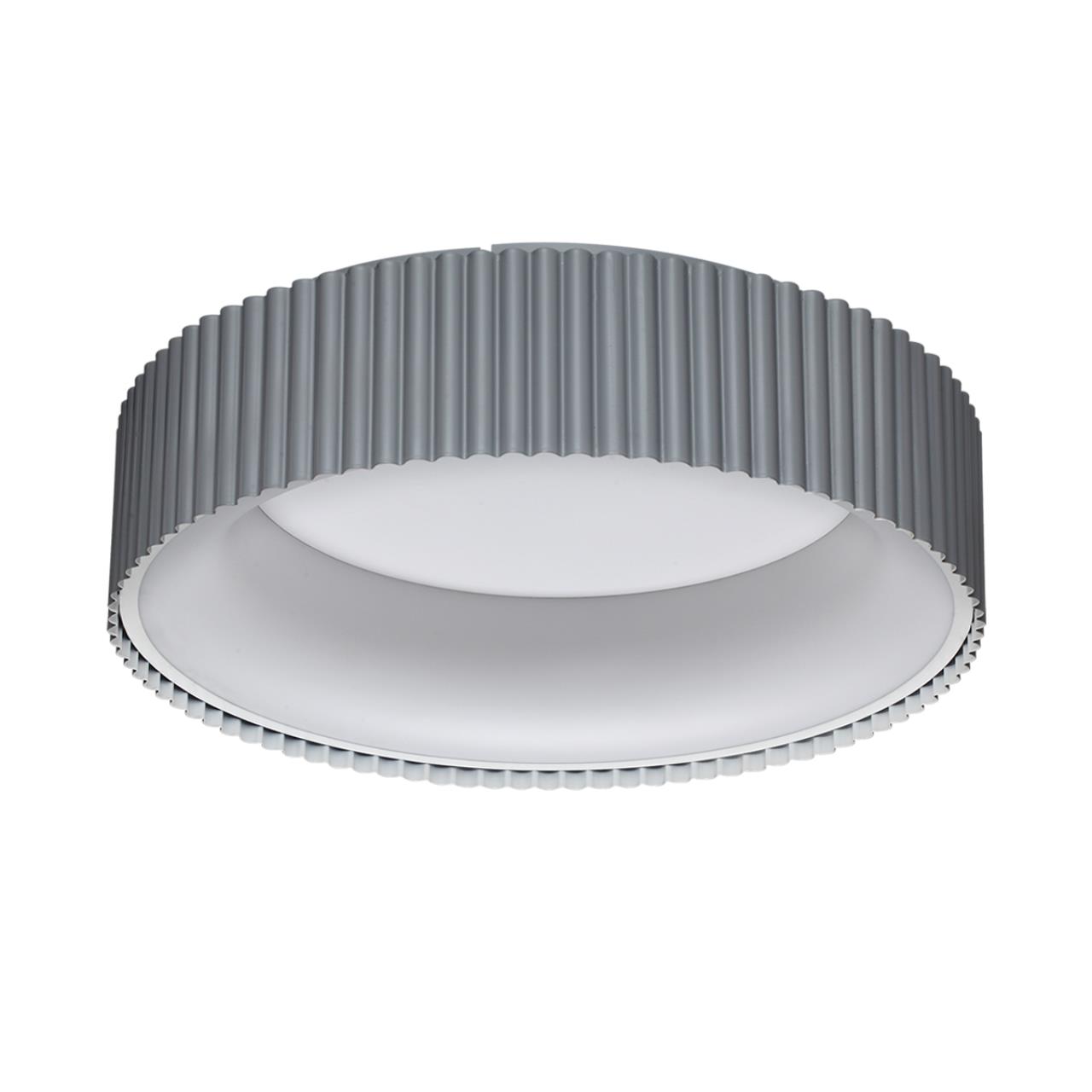 Потолочный светильник *46*13,5 см, LED 1*56W, 3000-4000-6500 К, Sonex Sharmel 7713/56L, белый/серый