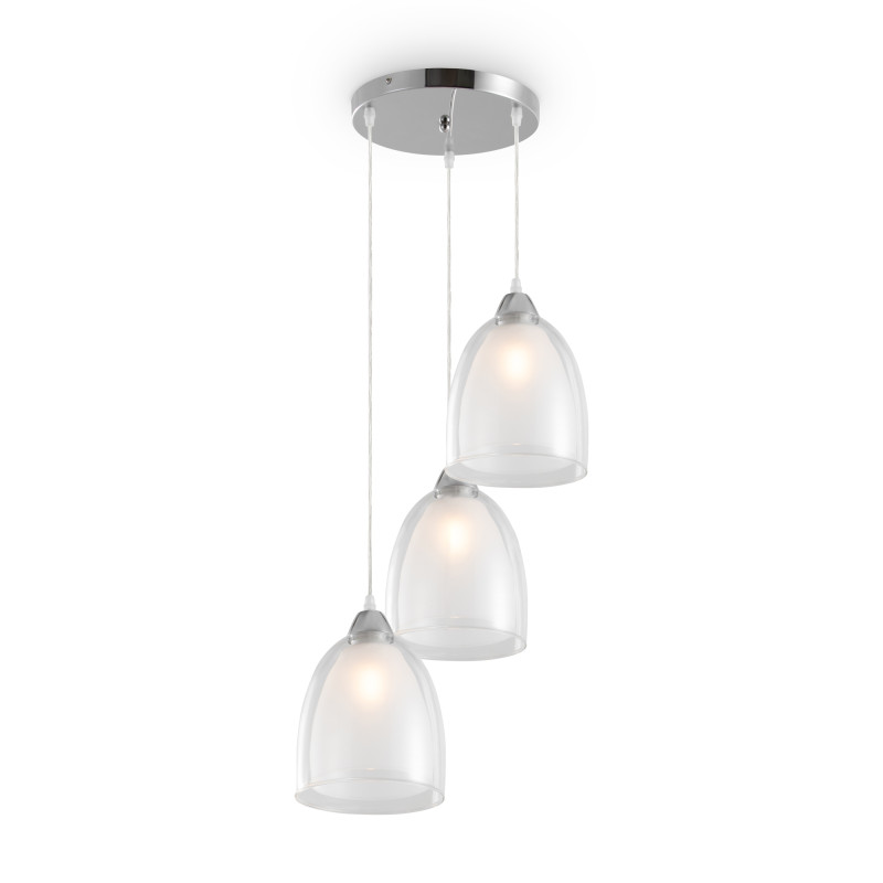 Светильник 37 см, Freya Astery FR5375PL-03CH, хром