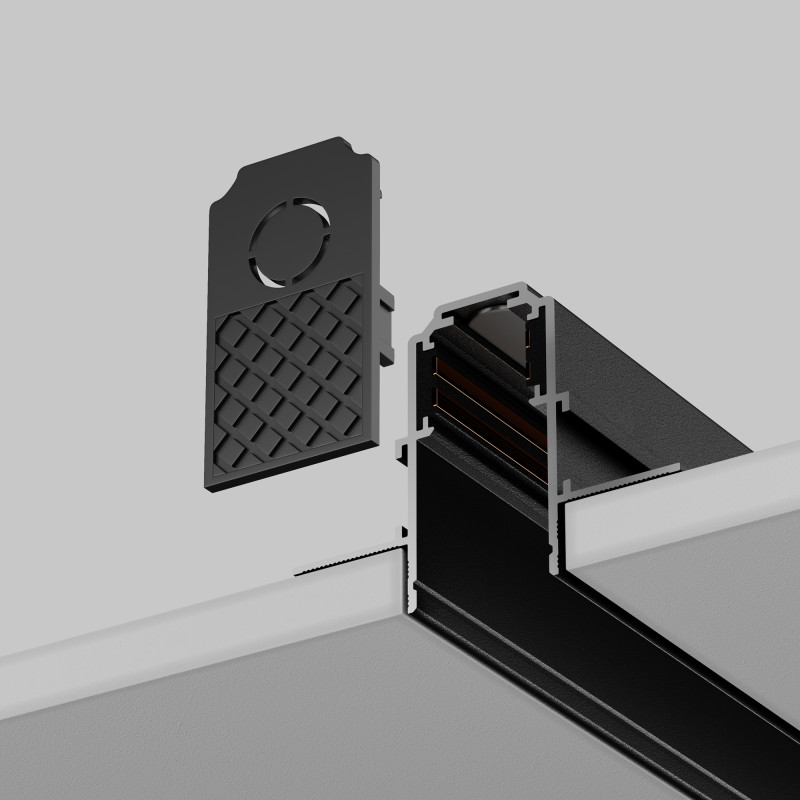 Заглушка Maytoni Technical Magnetic track system Exility TRA034EC-42B черный
