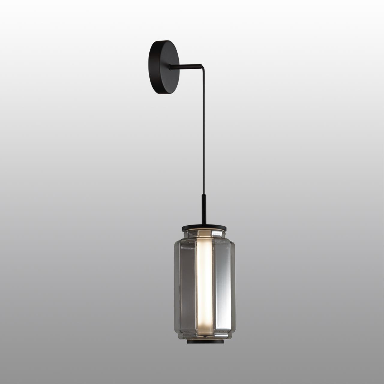 Подвесной светильник  15*15*40-198 см, 1*LED*11W Odeon Light Jam 5408/11L черный