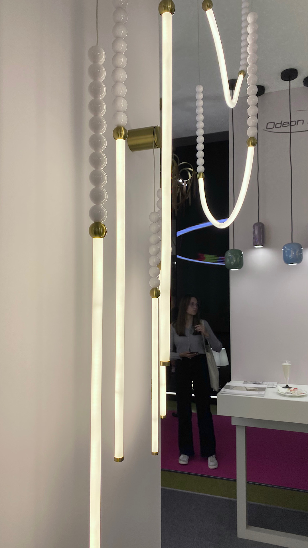 Подвесной светильник 20*180 см, 1 LED*33W, 3000 К, Odeon Light Monella, античная бронза 6639/33L