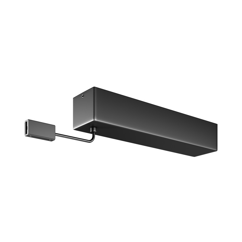 Основание для блока питания с вводом питания Flexity 5,8*27,5*5 см, Maytoni Technical Accessories for tracks Flexity TRA200BB-11B черный