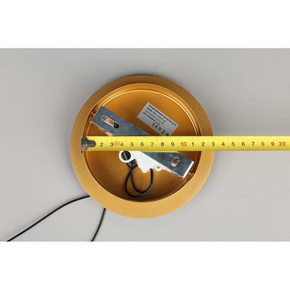 Люстра подвесная 150 см, 50W, 3500K, 10 м2 Aployt Viven APL.080.13.50, золото