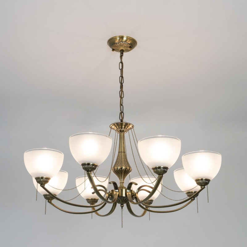 Люстра 80 см Citilux Франческа CL417283 бронза