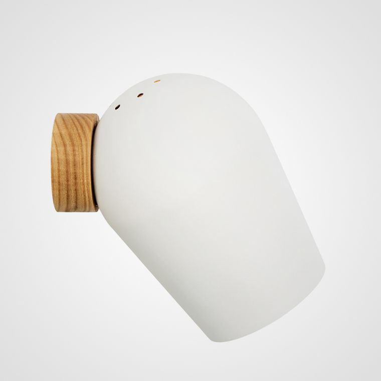 Бра OVO 13*13*18 см, 1*E27*60W, ImperiumLoft OVO01, Светлое дерево