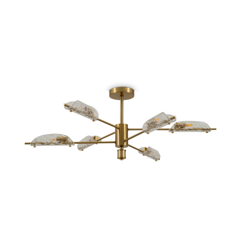 Светильник 88 см, Freya FR5420CL-06BS, латунь