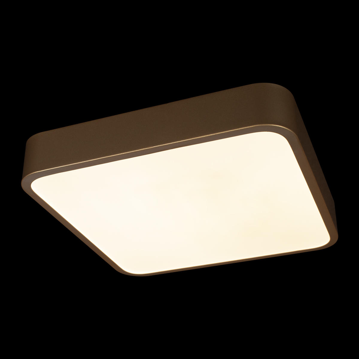Потолочный светильник 30*30*5 см, 1*LED*24W 4000K золото LOFT IT Flims 10228/C